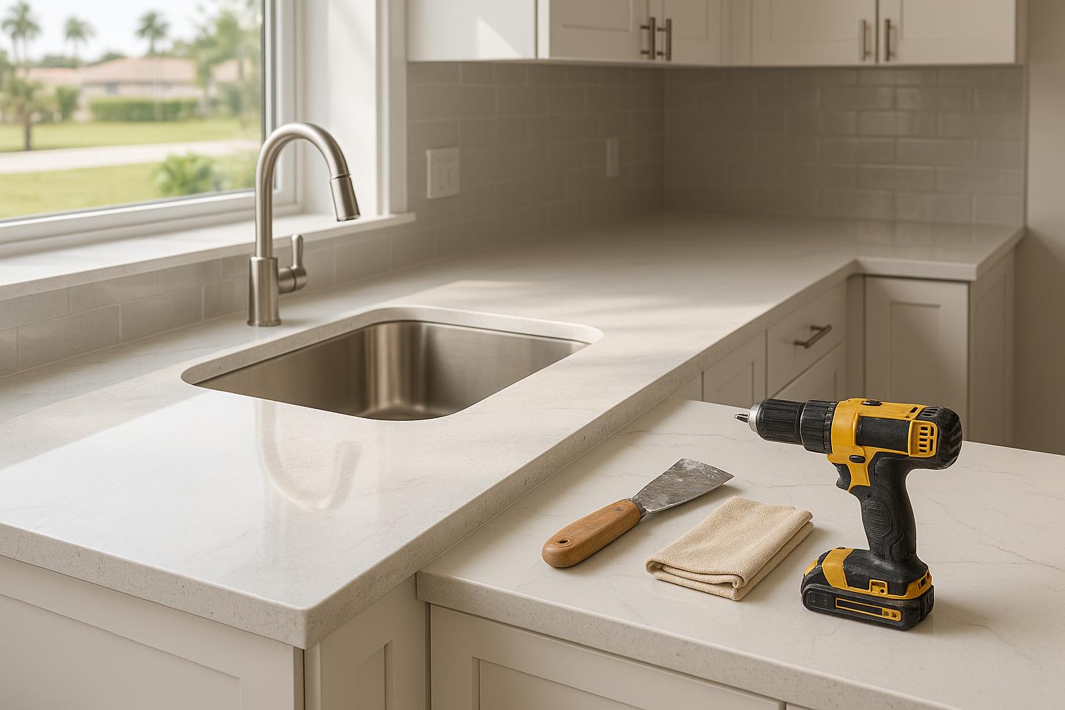 Countertop Installation service by Crystal Exterior Remodeling